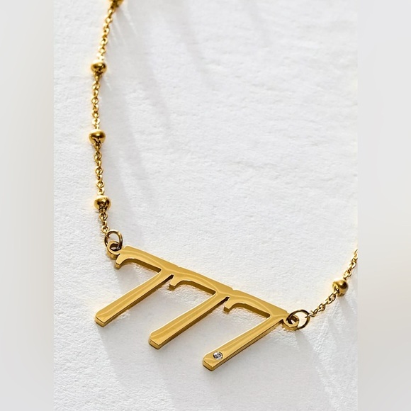 NWT Angel Number Necklace - Picture 2 of 4